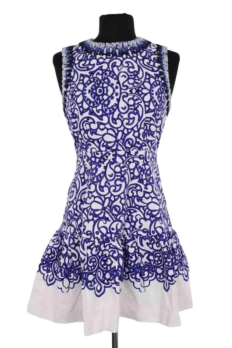 Robe Manoush Blanc en Coton, taille M - Seconde Main