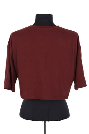 T-shirt The Frankie Shop Bordeaux en Coton