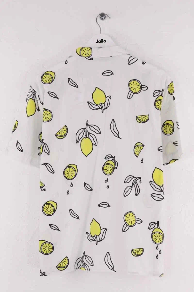 Chemise Ami Blanc en Coton
