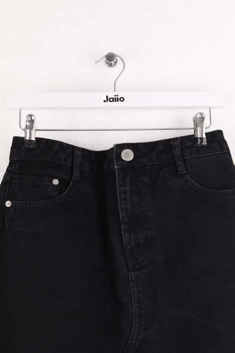 Jupe Maje Noir en Coton