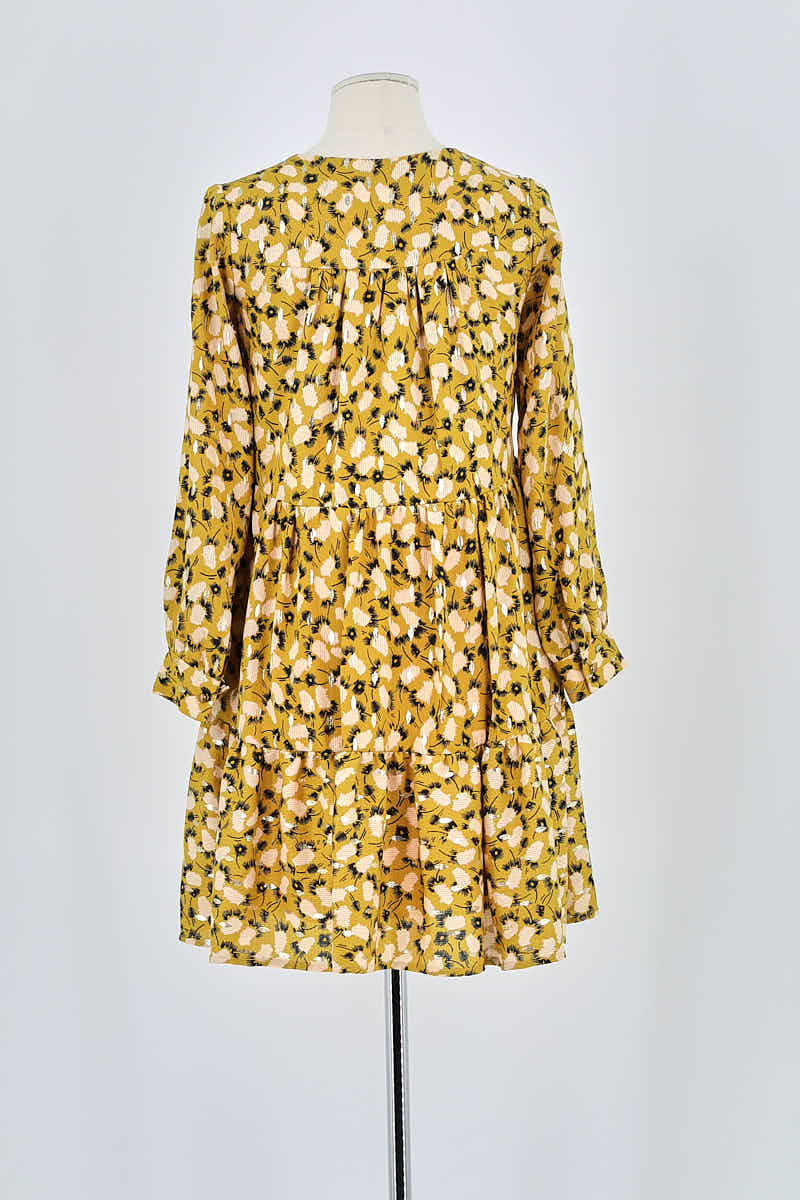 Robe Saaj  Jaune