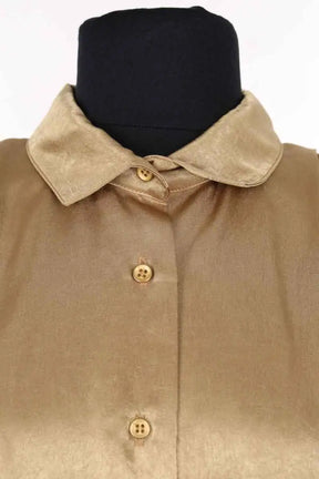 Chemise Carolina Ritzler Doré en Synthétique
