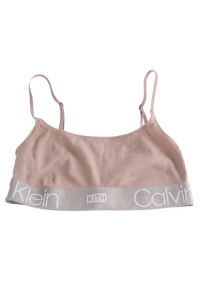 Soutien-gorge Calvin Klein Beige en Coton, taille XS - Seconde Main