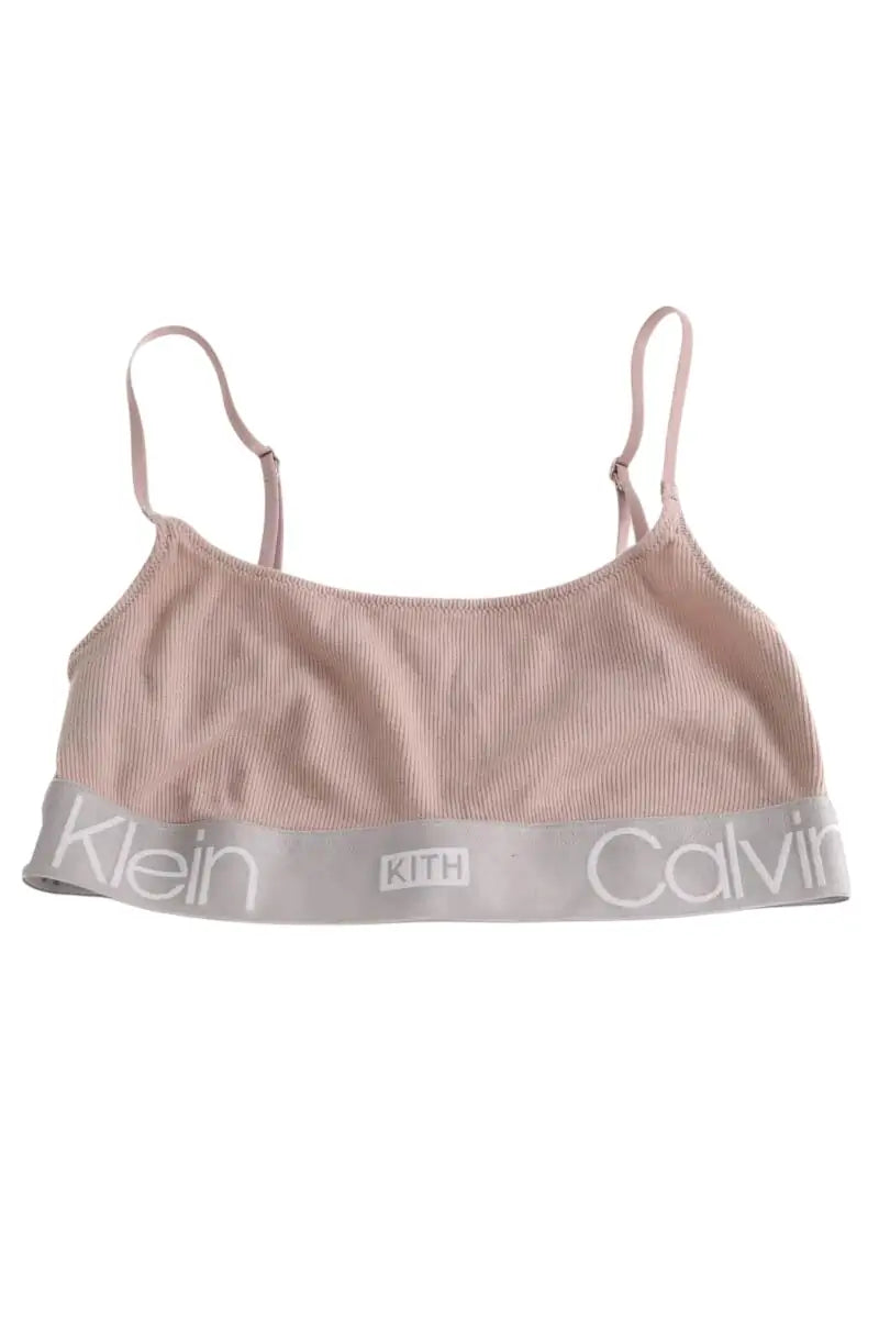 Soutien-gorge Calvin Klein Beige en Coton, taille XS - Seconde Main