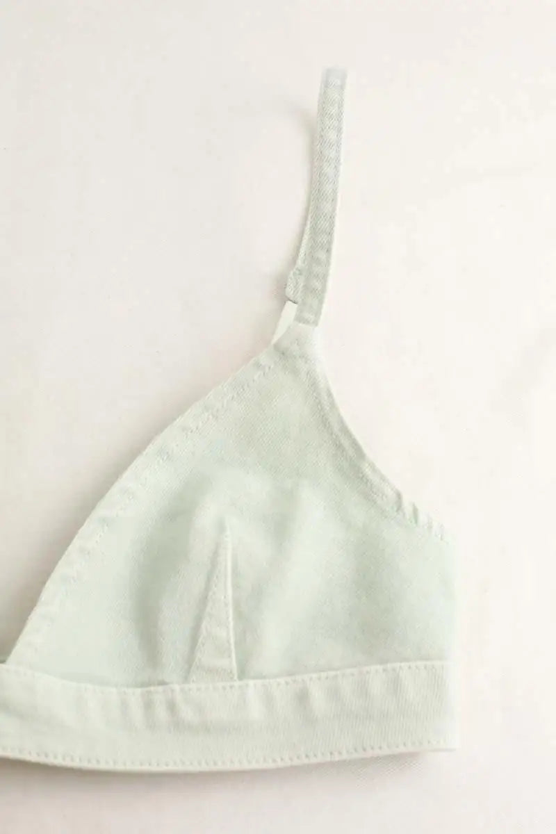 Soutien-gorge Calvin Klein Bleu en Coton - élasthanne