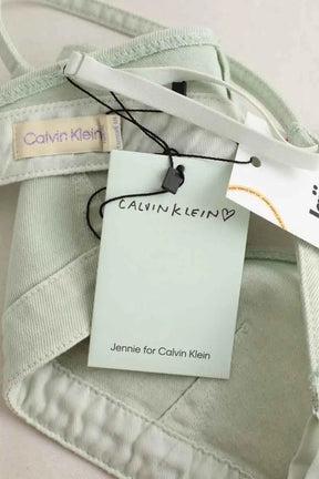 Soutien-gorge Calvin Klein Bleu en Coton - élasthanne