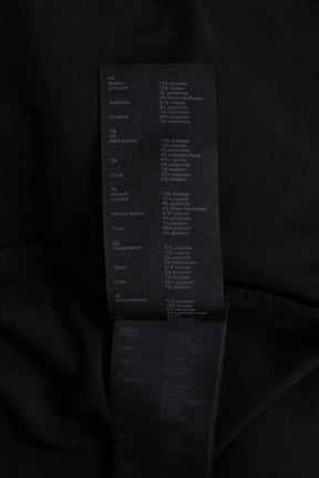 Robe Maje Noir en Synthétique