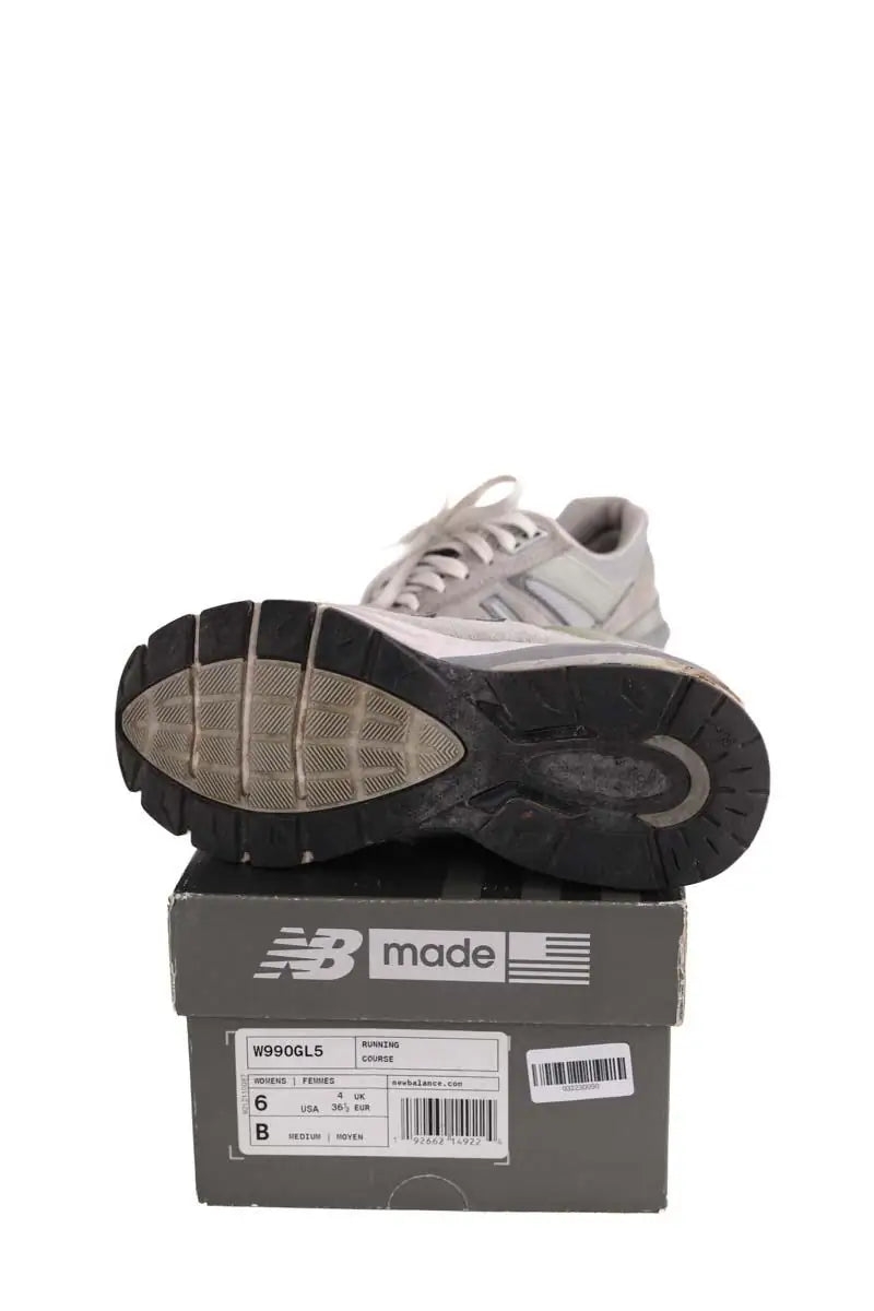 Baskets New Balance Gris en Tissu