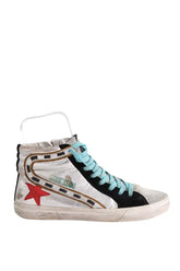 Baskets Golden Goose Argent en Cuir, taille 40 - Seconde Main