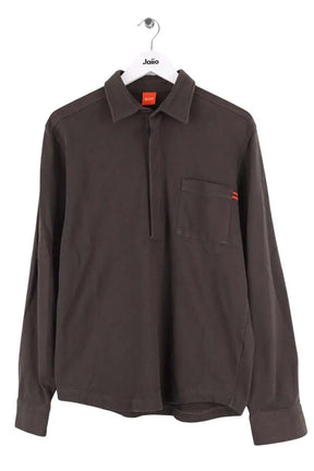 Pull Boss Anthracite en Coton, taille M - Seconde Main