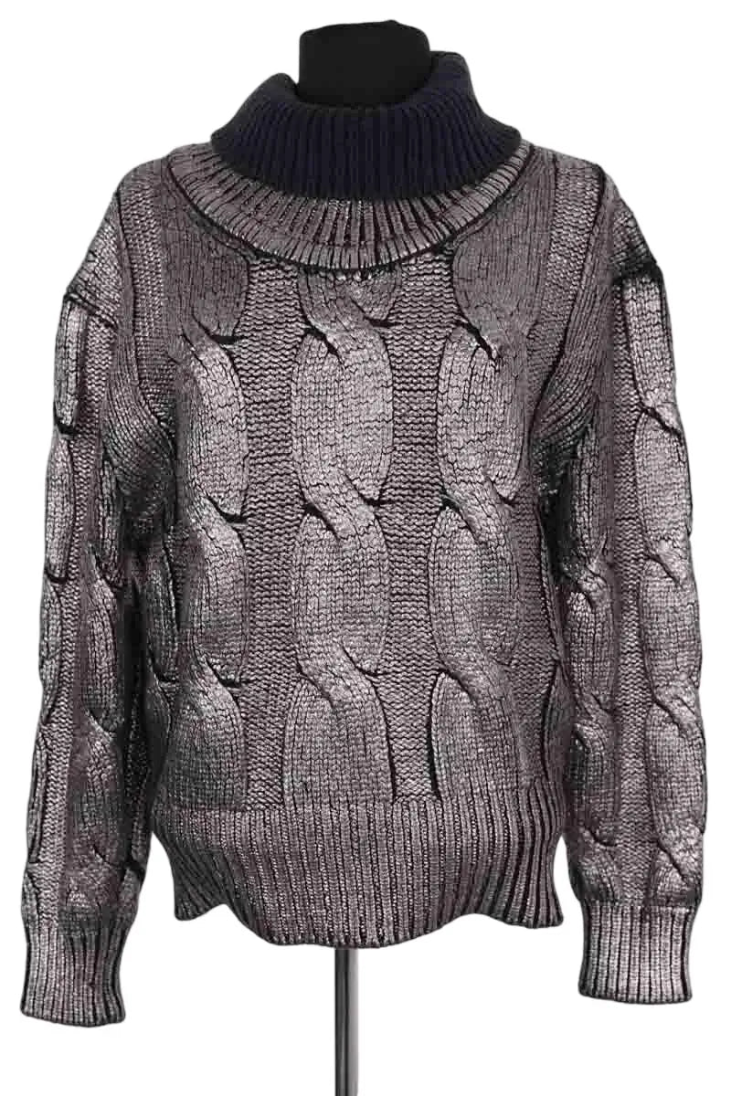 Pull Alexandre Vauthier Anthracite en Laine, taille S - Seconde Main