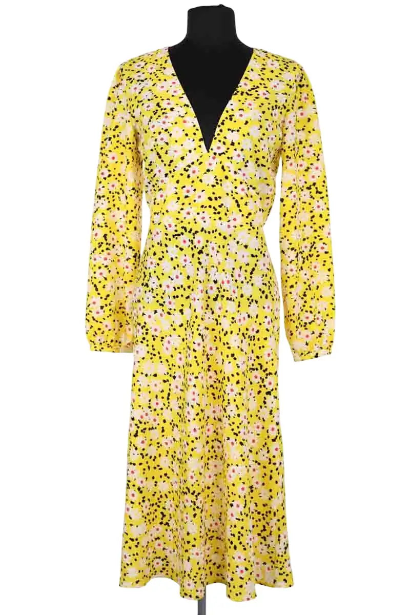 Robe Musier Jaune en Synthétique, taille S - Seconde Main
