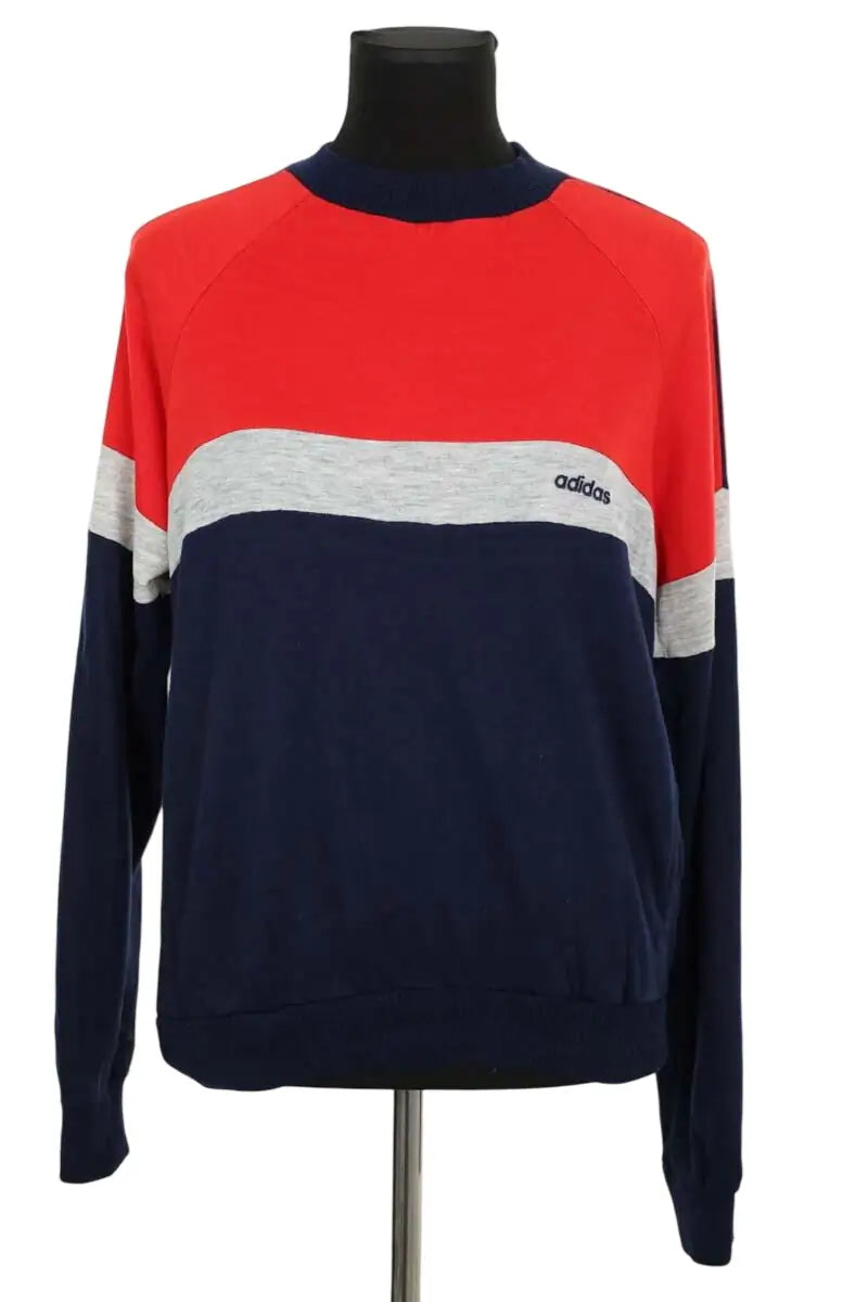 Sweatshirt Adidas Rouge en Coton, taille S - Seconde Main