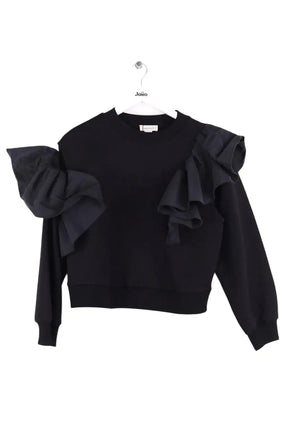 Sweatshirt Alexander McQueen Noir en Coton, taille S - Seconde Main