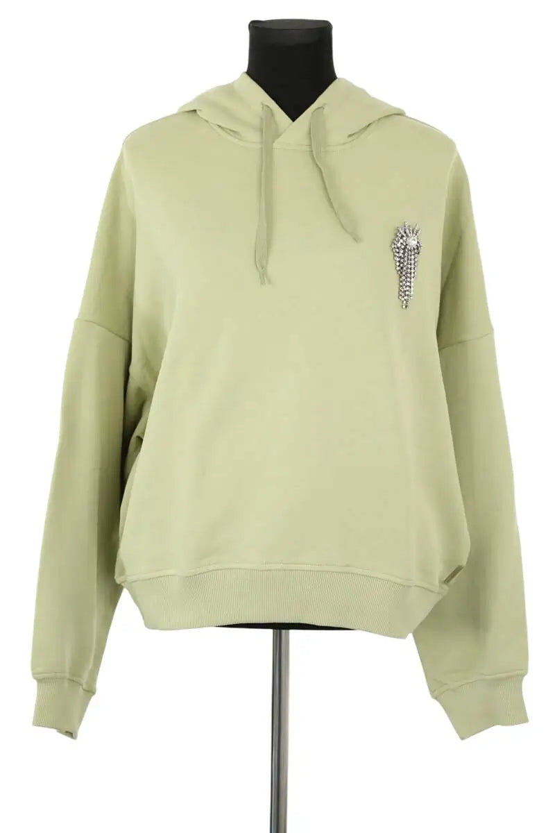 Sweatshirt Alexandre Vauthier Vert en Coton, taille XS - Seconde Main