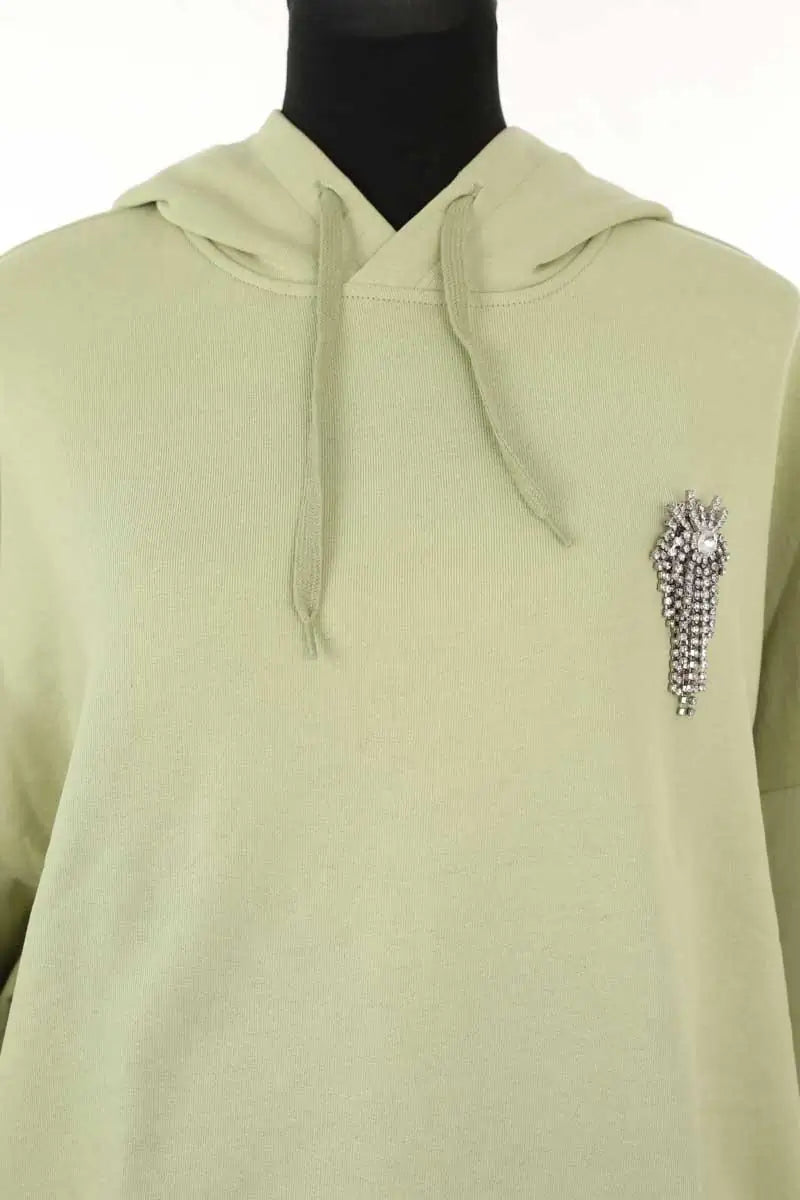 Sweatshirt Alexandre Vauthier Vert en Coton