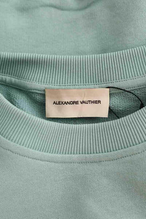 Sweatshirt Alexandre Vauthier Vert en Coton