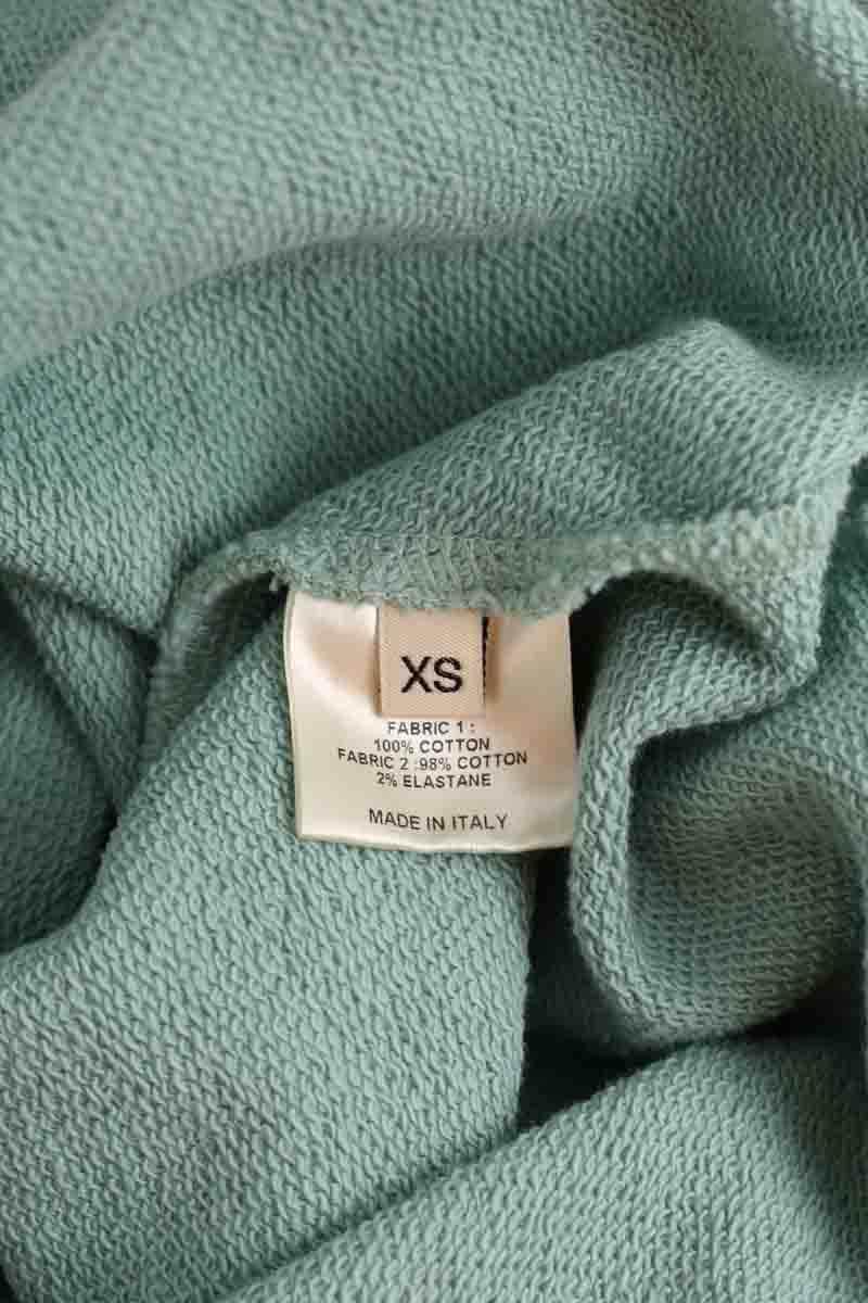 Sweatshirt Alexandre Vauthier Vert en Coton