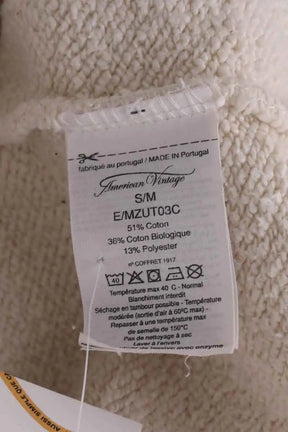 Sweatshirt American Vintage Beige en Coton