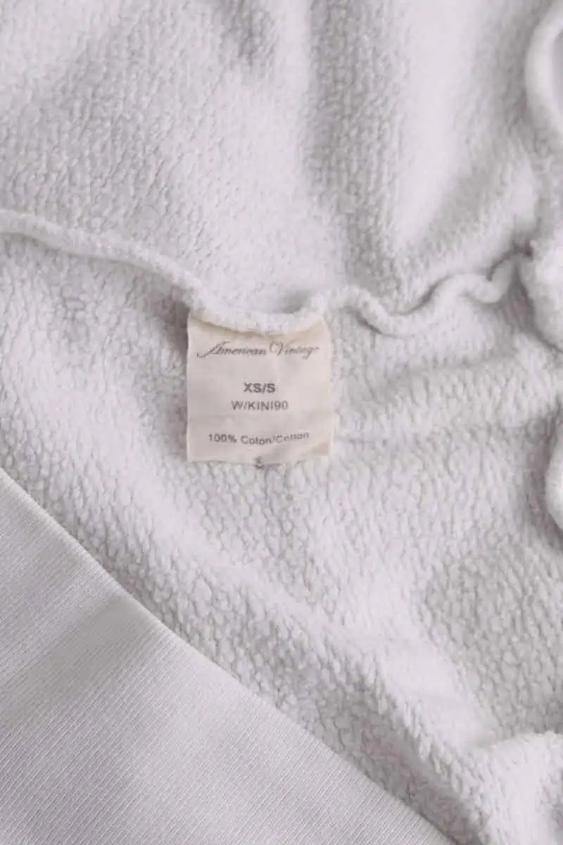 Sweatshirt American Vintage Blanc en Coton