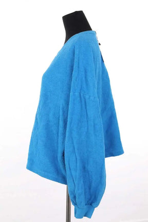 Sweatshirt American Vintage Bleu en Coton