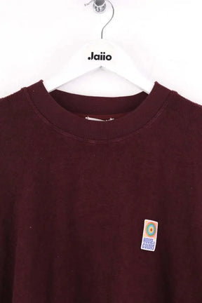 Sweatshirt American Vintage Bordeaux en Coton