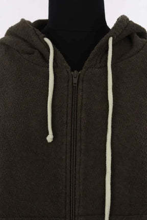 Sweatshirt American Vintage Kaki en Coton