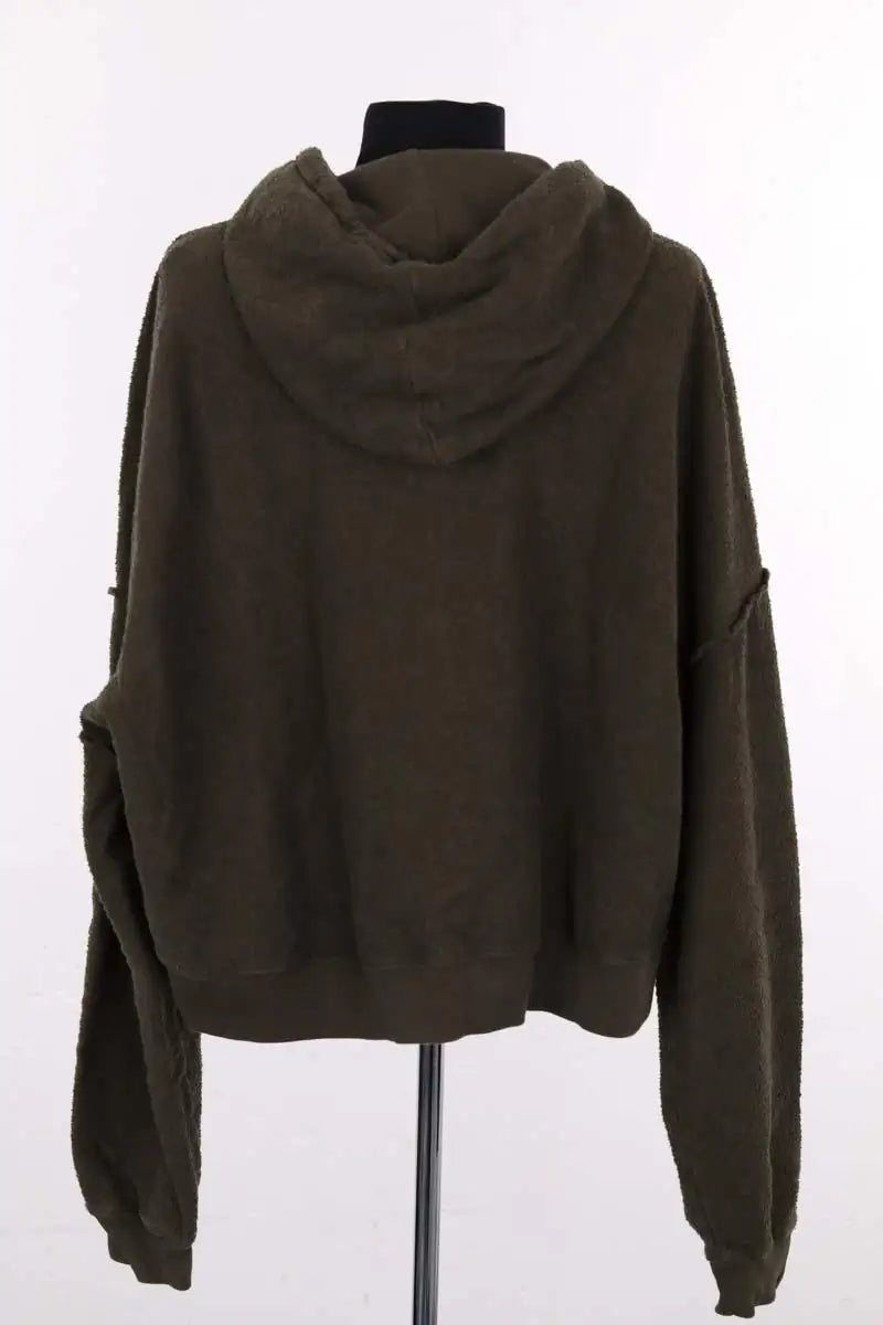 Sweatshirt American Vintage Kaki en Coton