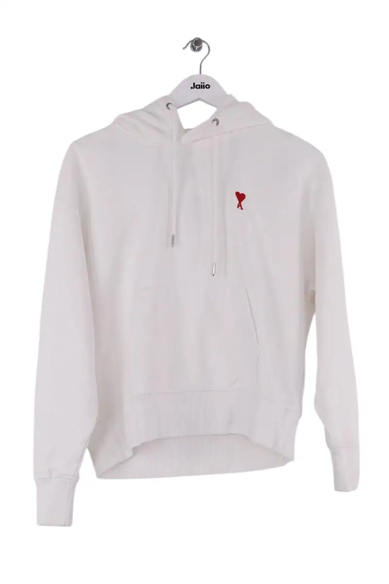 Sweatshirt Ami Blanc en Coton, taille M - Seconde Main