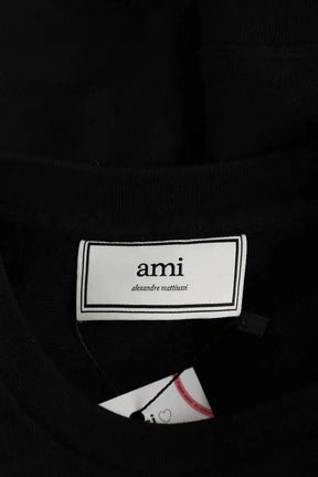 Sweatshirt Ami Noir en Coton