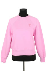 Sweatshirt Ami Rose en Coton, taille XS - Seconde Main