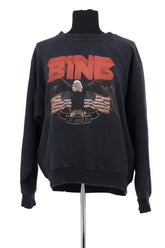 Sweatshirt Anine Bing Noir en Coton, taille M - Seconde Main