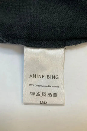 Sweatshirt Anine Bing Noir en Coton