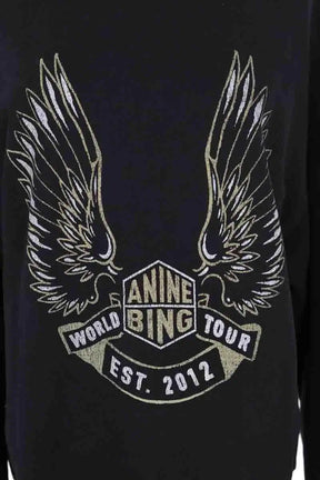 Sweatshirt Anine Bing Noir en Coton