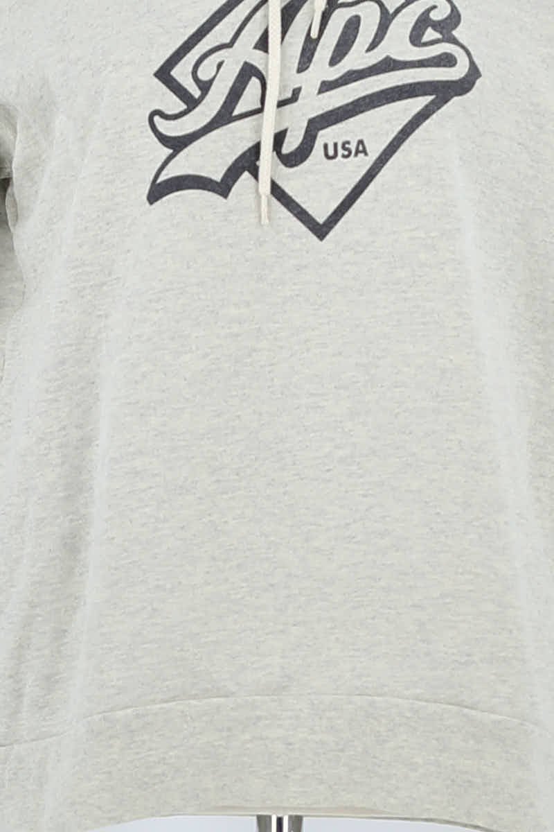 Sweatshirt APC Gris en Coton
