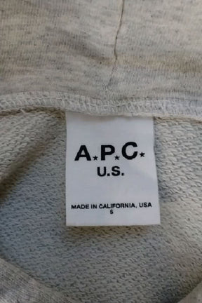 Sweatshirt APC Gris en Coton