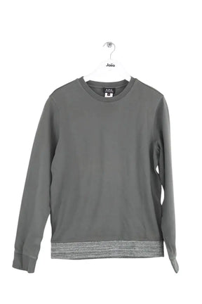 Sweatshirt APC Kaki en Coton, taille M - Seconde Main