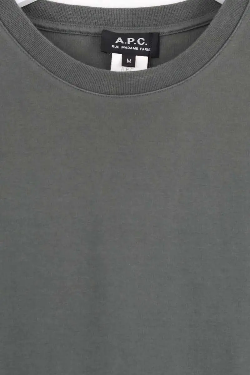 Sweatshirt APC Kaki en Coton