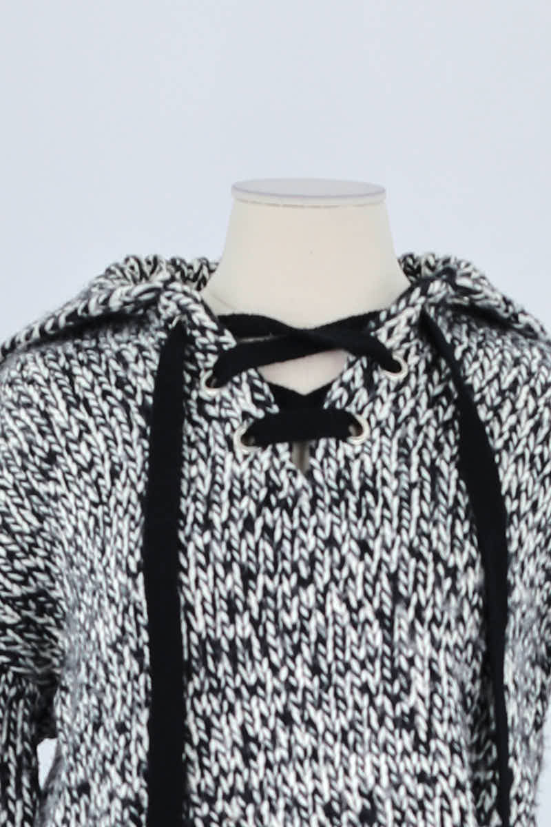 Sweatshirt Bash Noir en Laine