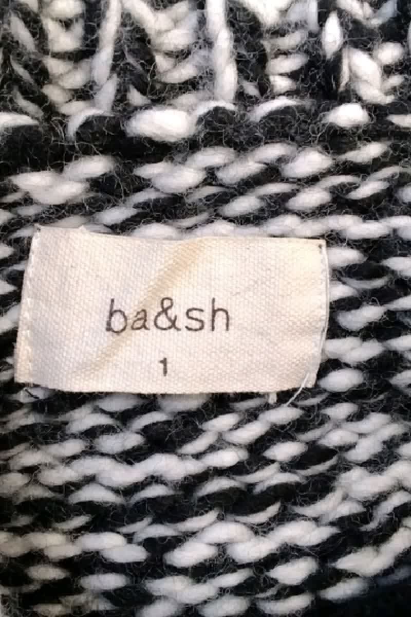 Sweatshirt Bash Noir en Laine