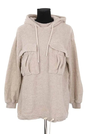 Sweatshirt By Malene Birger Beige en Laine, taille S - Seconde Main