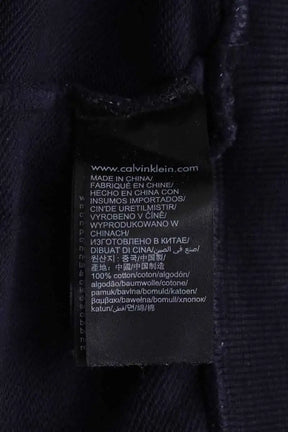 Sweatshirt Calvin Klein Marine en Coton