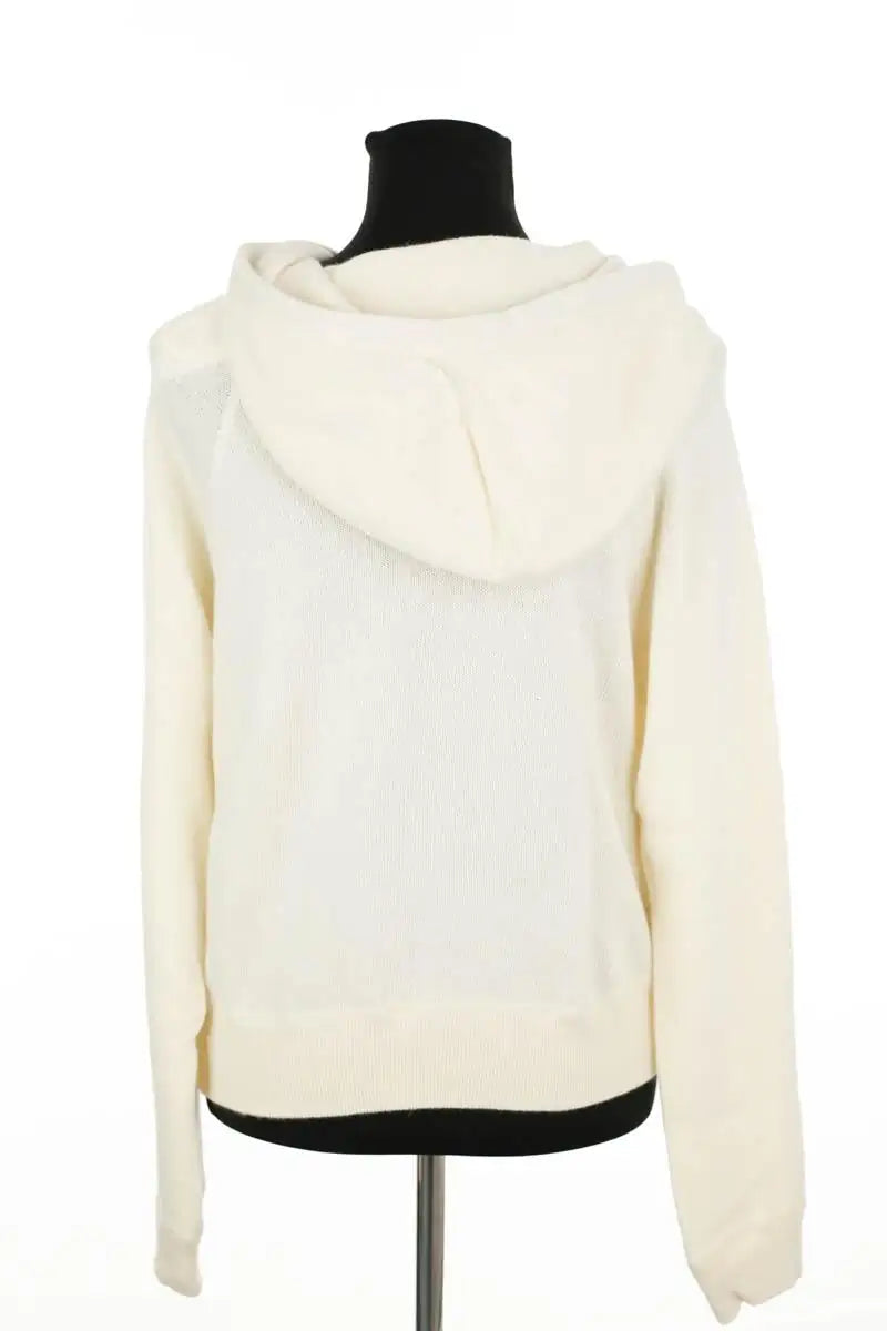 Sweatshirt Celine Blanc en Laine