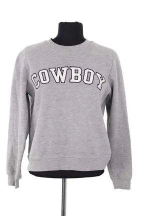 Sweatshirt Claudie Pierlot Gris en Coton, taille S - Seconde Main