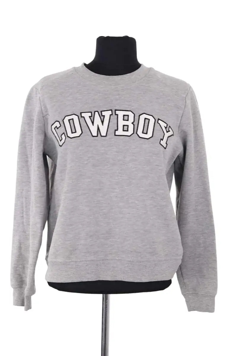 Sweatshirt Claudie Pierlot Gris en Coton, taille S - Seconde Main