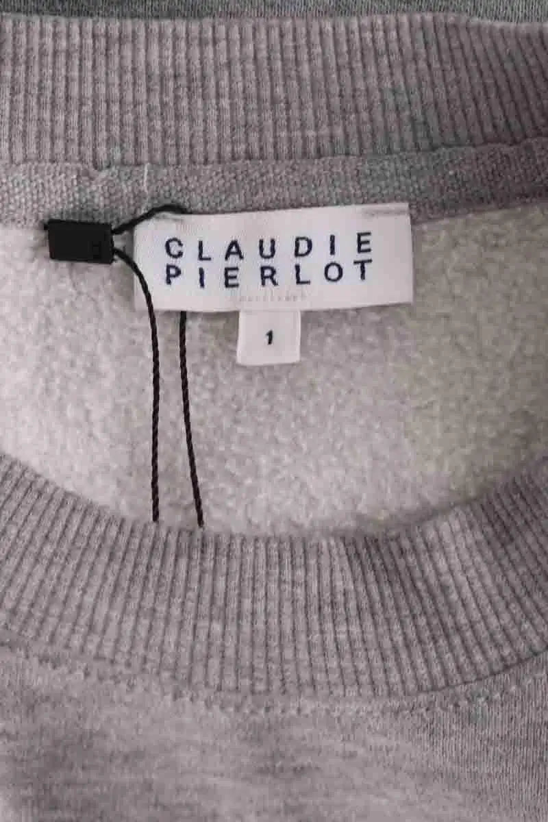 Sweatshirt Claudie Pierlot Gris en Coton