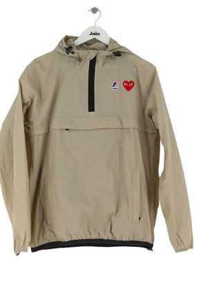 Sweatshirt Comme Des Garçons Beige en Polyamide, taille M - Seconde Main
