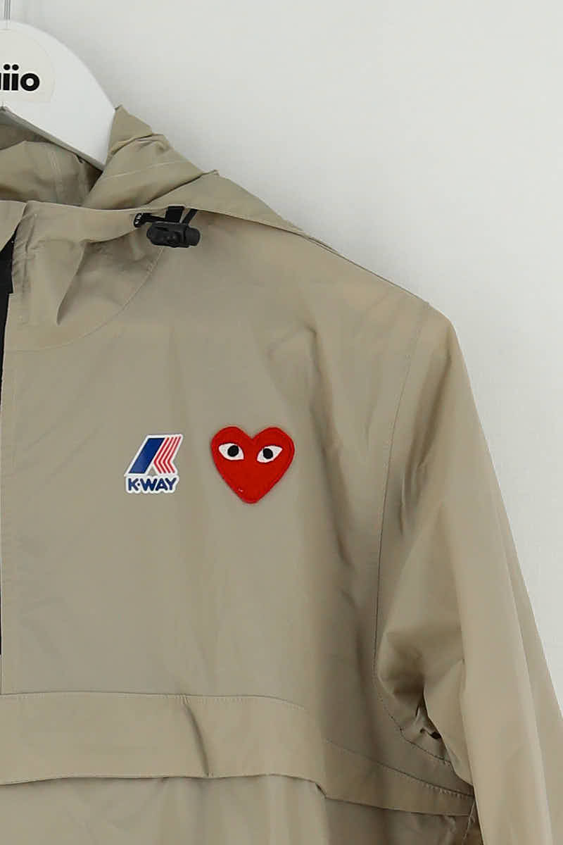 Sweatshirt Comme Des Garçons Beige en Polyamide