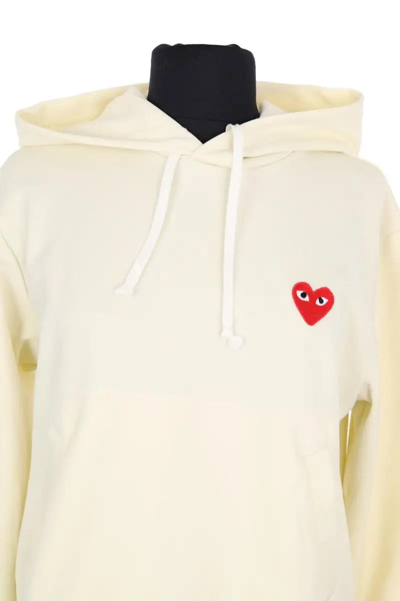 Sweatshirt Comme Des Garçons Jaune en Coton