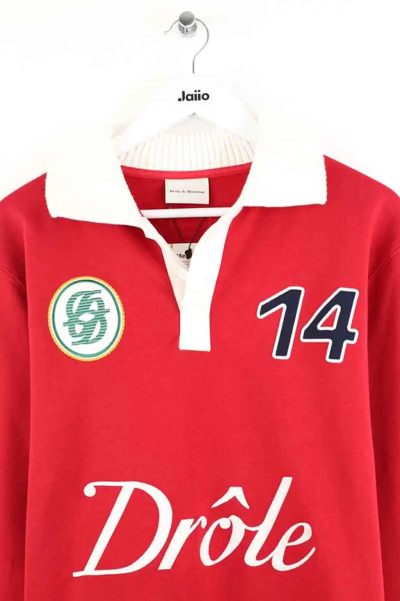 Sweatshirt Drôle de Monsieur Rouge en Coton